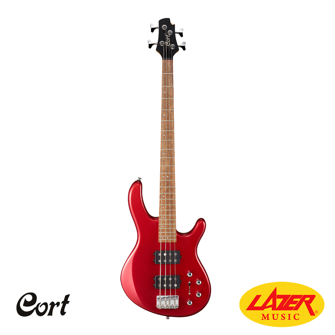 Cort Action HH4 Bass Guitar (Red)